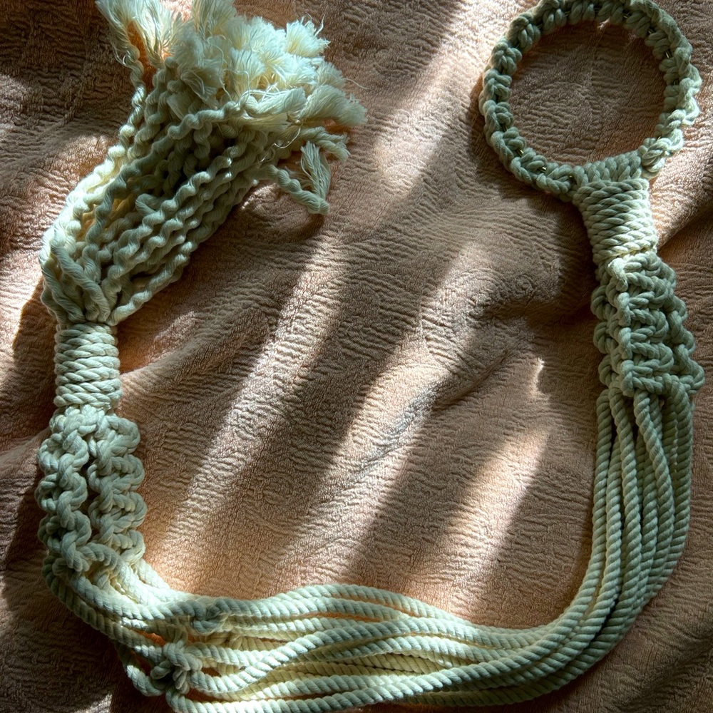 3FT macrame plant hanger